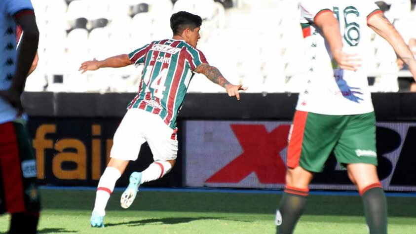 13/02 - Estádio Nilton Santos - Fluminense 1x0 Portuguesa - Carioca - Gol de Germán Cano