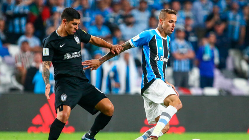 Grêmio x Pachuca - Semifinal do Mundial de 2017: o Grêmio estreou com vitória no Mundial de Clubes de 2017. Na semifinal, a equipe gaúcha venceu o Pachuca por 1 a 0, com gol de Everton Cebolinha. Na decisão, o Tricolor caiu diante do Real Madrid