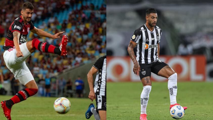 Nathan Silva (Atlético-MG) x Gustavo Henrique (Flamengo) 