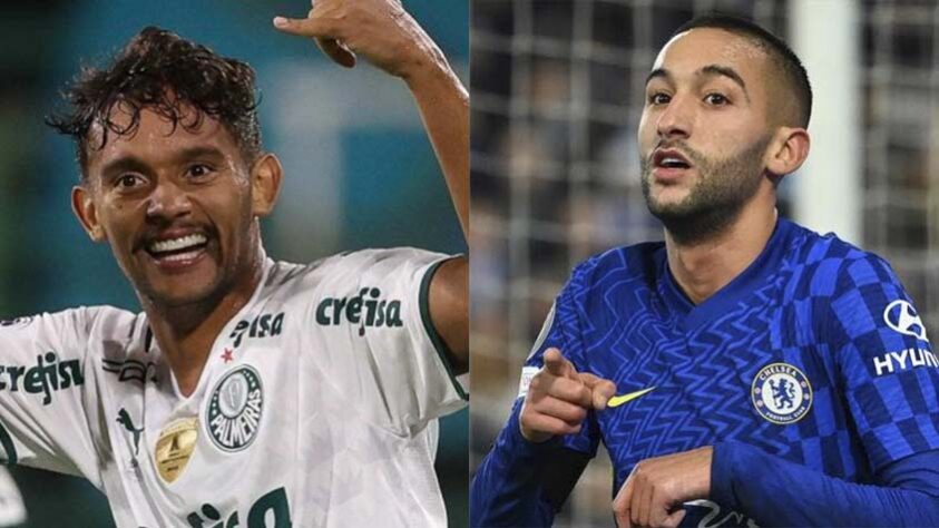Gustavo Scarpa (Palmeiras) x Hakim Ziyech (Chelsea)