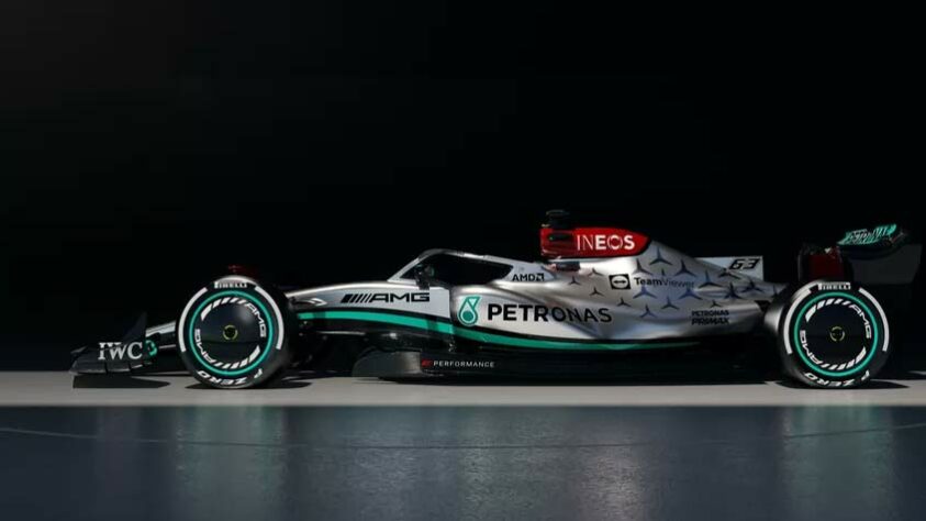 Carro da Mercedes para a temporada 2022