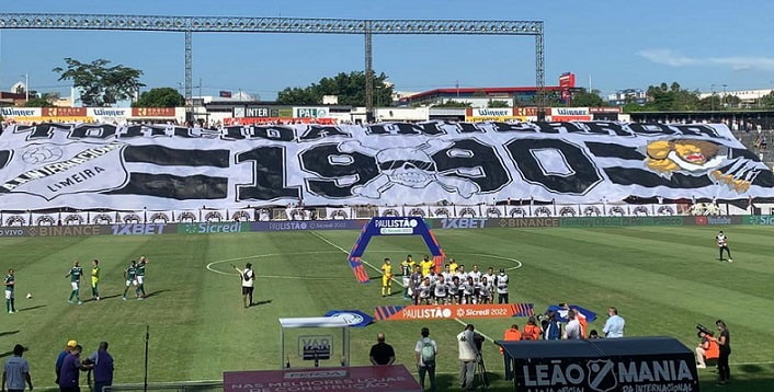 Inter de Limeira: SOBE - O goleiro Léo Vieira não teve culpa nos gols tomados, defendeu um pênalti e impediu uma goleada Alviverde. // DESCE - A linha defensiva da Inter de Limeira deu muitas brechas para o adversário.