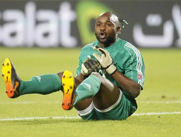 Mazembe x Internacional - Semifinal do Mundial de 2010. Se em 2006 o Internacional estreou com vitória e levantou o troféu do Mundial, em 2010 a história foi diferente. O Colorado caiu nas semifinais do torneio ao perder por 2 a 0 para o Mazembe, do Congo