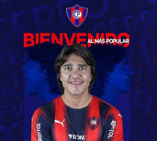 FECHADO - O Cerro Porteño anunciou de maneira oficial a chegada do atacante Marcelo Moreno, que estava no Cruzeiro. A contratação foi muito comemorada nos bastidores do Ciclón, já que Moreno desembarca no Paraguai repleto de moral por conta do desempenho com a seleção boliviana.