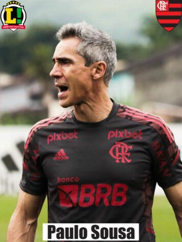 Paulo Sousa - 4,0 - O treinador viu o time ter dificuldade na construção no primeiro tempo e levar perigo apenas em jogadas pelo alto. Colocou em campo Léo Pereira, que falhou feio, e a defesa se desorganizou, saindo de campo derrotada. 