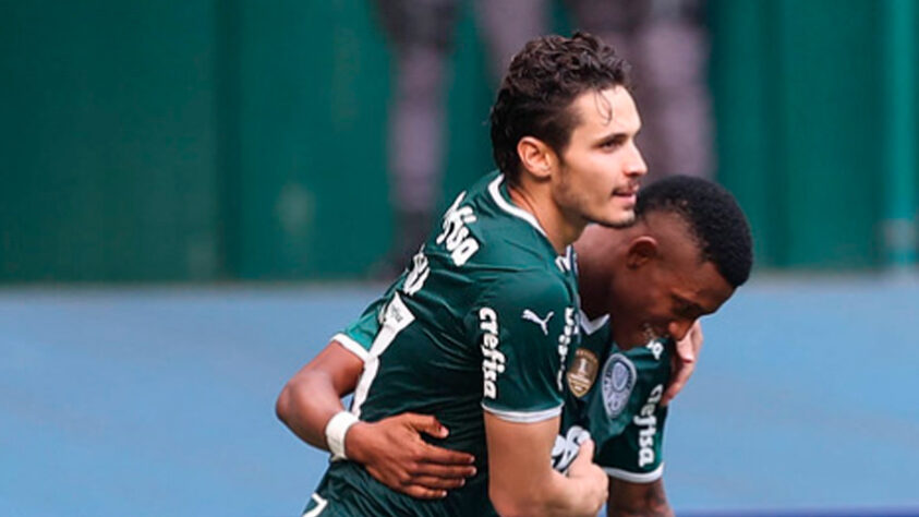 1º lugar - Palmeiras: 29 pontos (no Grupo C com 11 jogos disputados e saldo 14) [classificando-se às quartas de final]