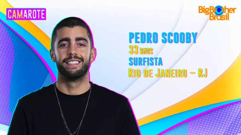 Pedro Scooby: torcedor do Vasco.