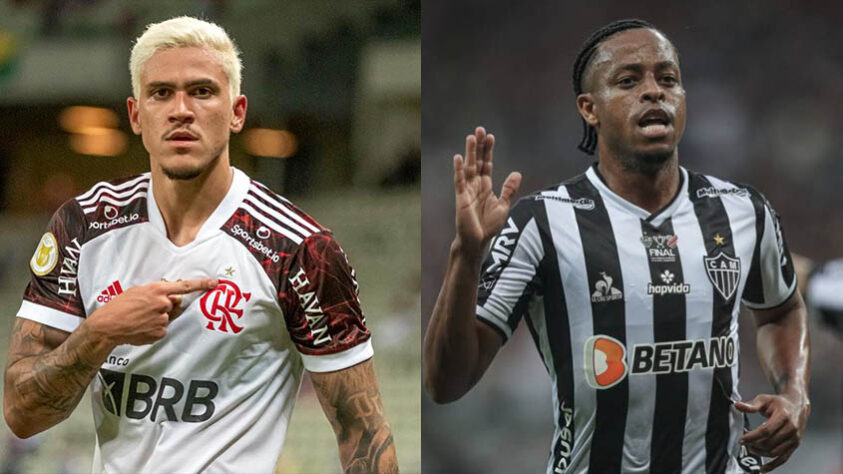Keno (Atlético-MG) x Pedro (Flamengo) 