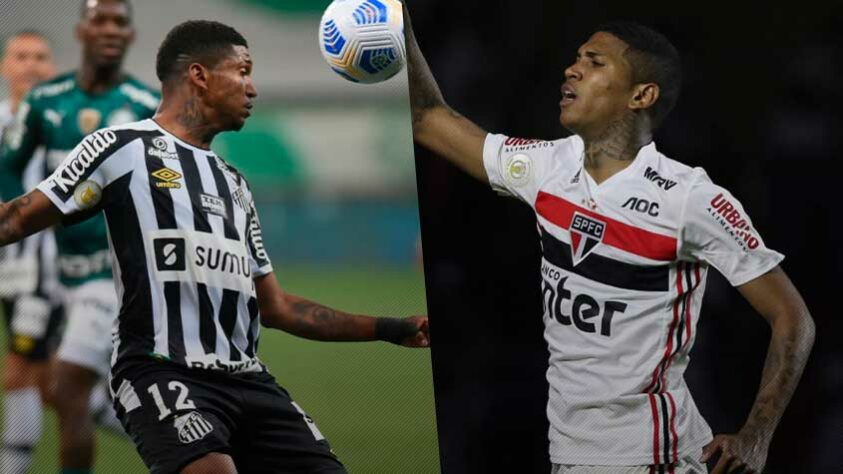 Raniel (atacante): Raniel teve passagens rápidas pelos dois clubes. Foi comprado pelo São Paulo, em 2019, junto ao Cruzeiro por 15 milhões de reais. Porém, não repetiu o desempenho e foi trocado por Vitor Bueno, em 2020. No Santos, ele também pouco atuou, principalmente por conta da trombose que quase o fez parar de jogar futebol. Ainda pertence ao Peixe, agora emprestado ao Vasco.