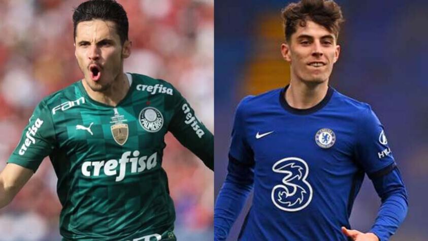 Raphael Veiga (Palmeiras) x Kai Havertz (Chelsea)