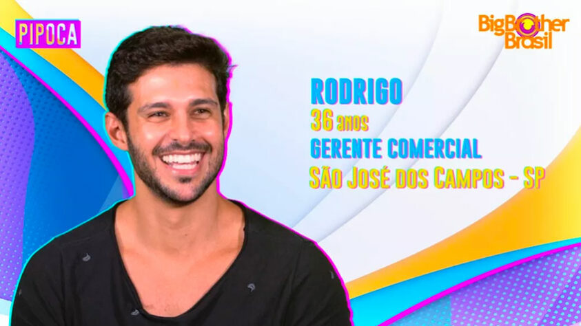 Rodrigo (já eliminado do BBB): torcedor do São Paulo.