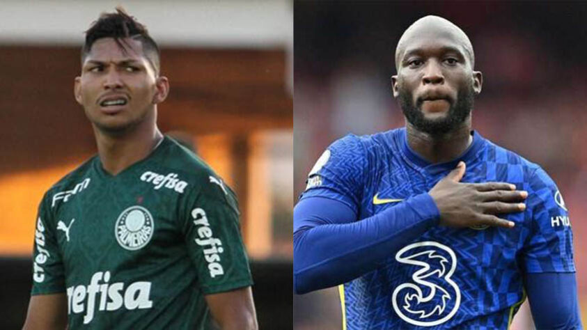 Rony (Palmeiras) x Lukaku (Chelsea)