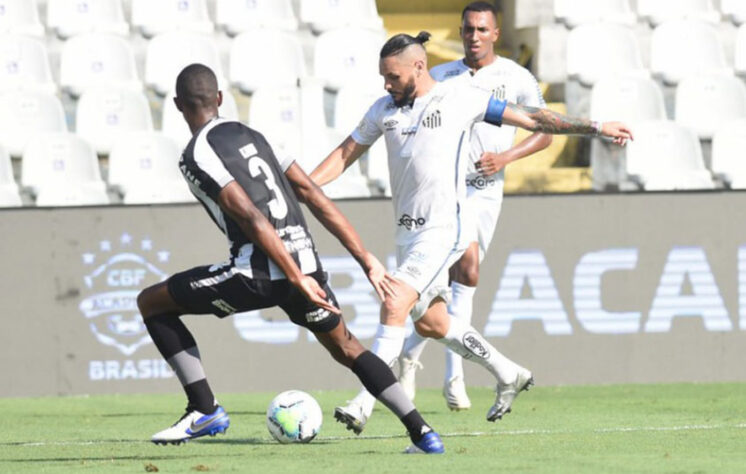 8º lugar: Botafogo x Santos - 2 pontos