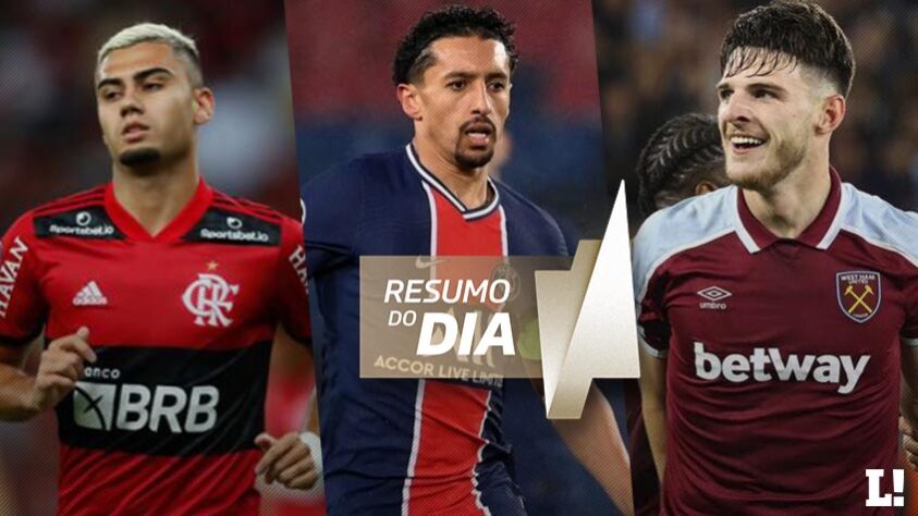 Dirigentes do Flamengo vão à Europa nesta quinta por Andreas Pereira e outros nomes. PSG com planos para Marquinhos. Chelsea já mira alvos da próxima janela de transferências. Tudo isso e muito mais no Dia do Mercado de quarta-feira.