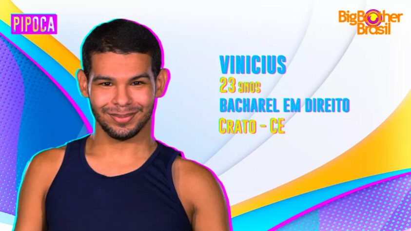 Vinicius (já eliminado do BBB): time não revelado.