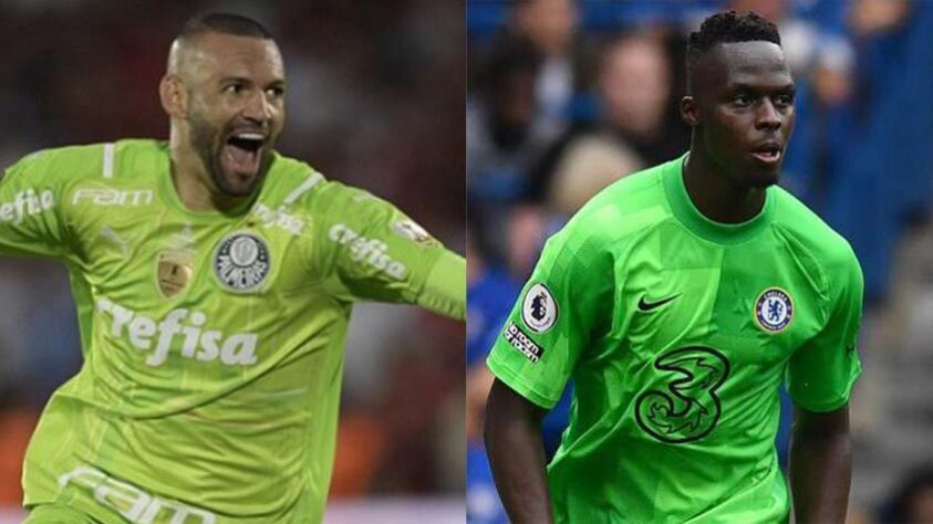 Weverton (Palmeiras) x Édouard Mendy (Chelsea)