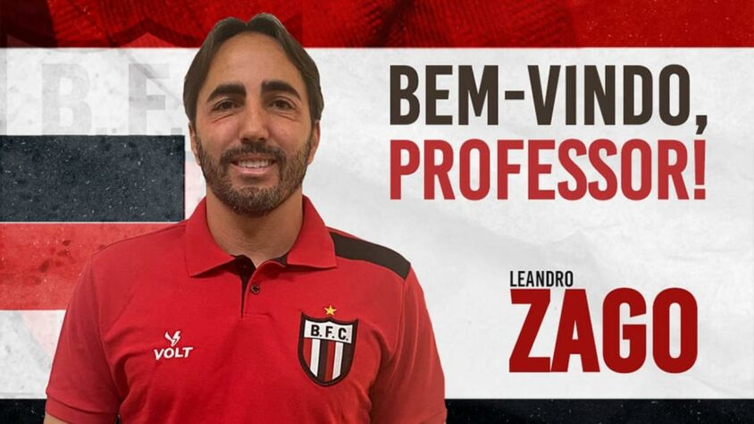 Botafogo - Leandro Zago (40 anos): no clube desde dezembro de 2021 (cerca de 2 meses)