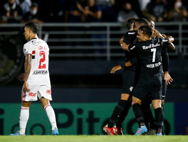 7° lugar - Red Bull Bragantino: 81,23 milhões de euros (R$ 411 milhões) - 31 jogadores no elenco