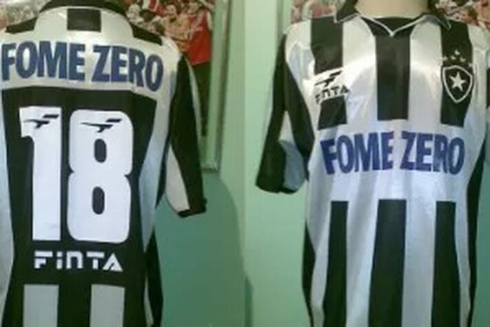 O Botafogo já teve um patrocínio diferente em seu uniforme. O programa "Fome Zero", do primeiro governo Lula (PT-SP), estampou a camisa do Glorioso.