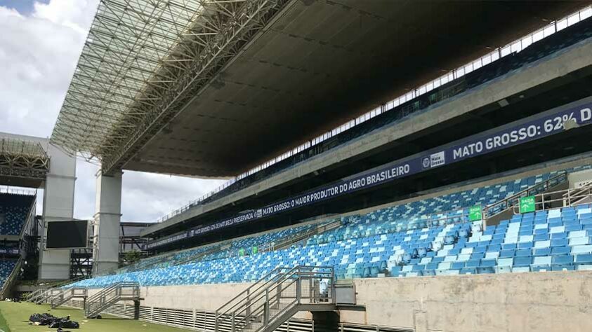 Arena Pantanal foi oficializada como sede da Supercopa do Brasil há 10 dias do jogo, mas estará preparada para receber o duelo.