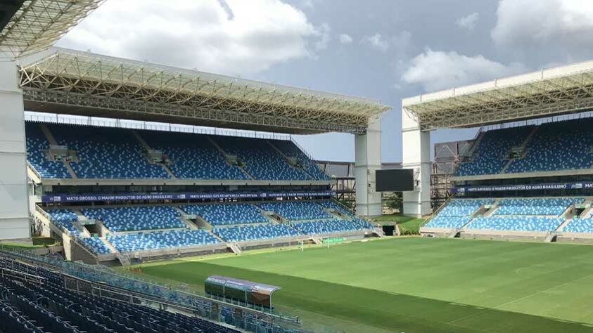 Atrás dos gols, apenas as arquibancadas inferiores estarão liberadas na Supercopa do Brasil.