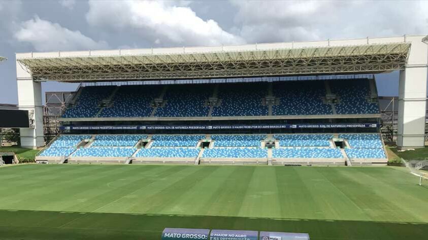 A Arena Pantanal foi sede da Copa do Mundo de 2014 e da Copa América de 2021.