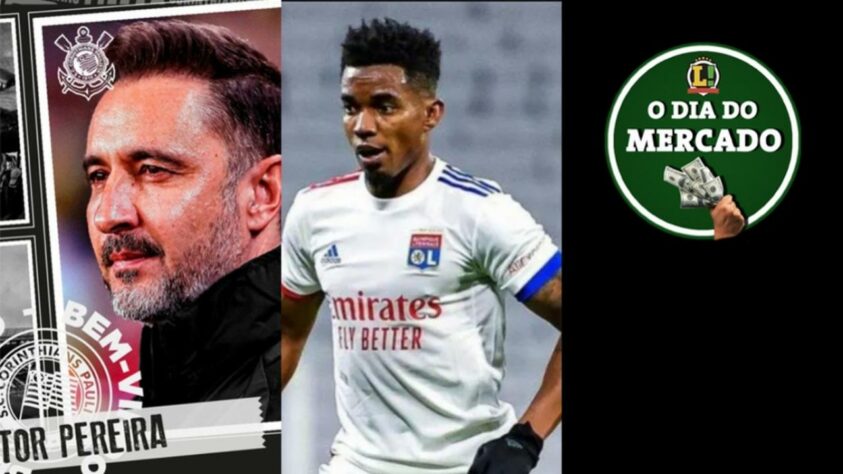 Corinthians anuncia chegada de Vitor Pereira ao comando da equipe. Flamengo volta a negociar por Thiago Mendes. Al Duhail complica negociação entre Luis Castro e Botafogo. Tudo isso e muito mais no Dia do Mercado de quarta-feira.