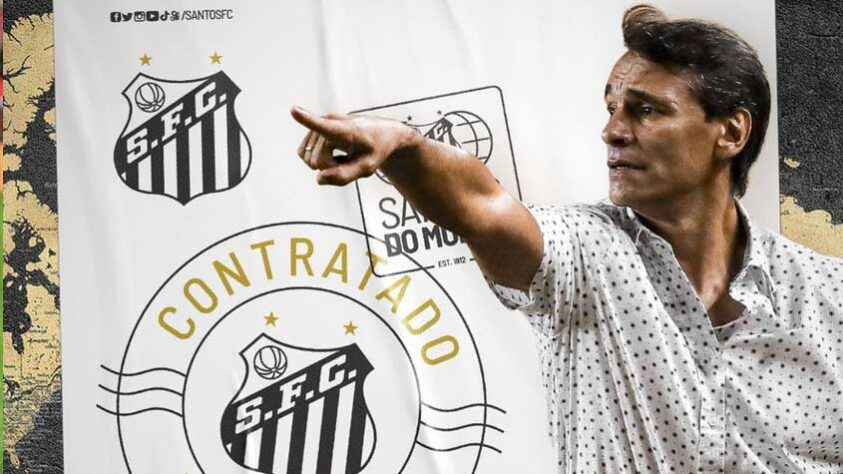 FECHADO - Apresentado nas redes sociais, Fabián Bustos é o novo técnico do Santos. O treinador veio diretamente do Barcelona de Guayaquil