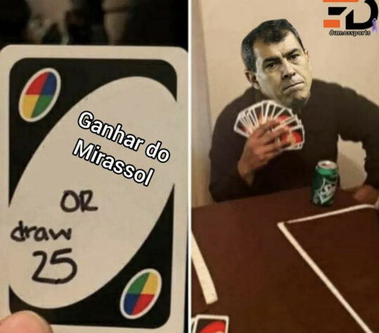 Antes da demissão de Carille, a derrota para o Mirassol já havia rendido memes.