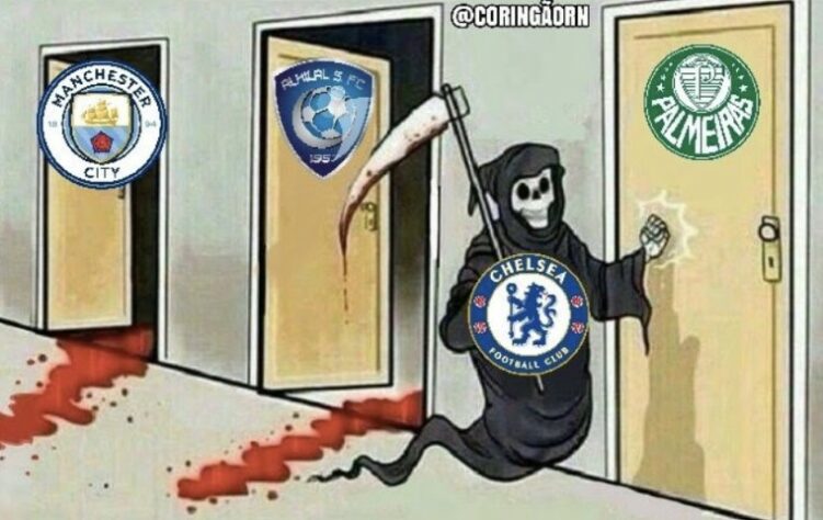 Mundial de Clubes: torcedores fazem memes com apoio ao Chelsea na final contra o Palmeiras.