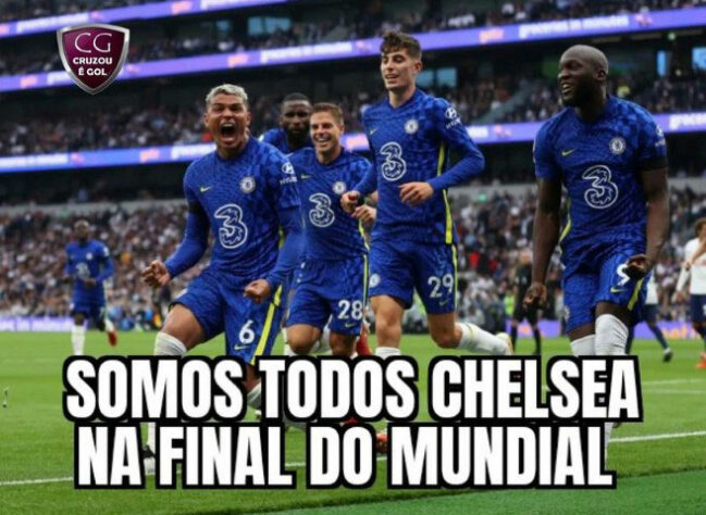 Mundial de Clubes: torcedores fazem memes com apoio ao Chelsea na final contra o Palmeiras.