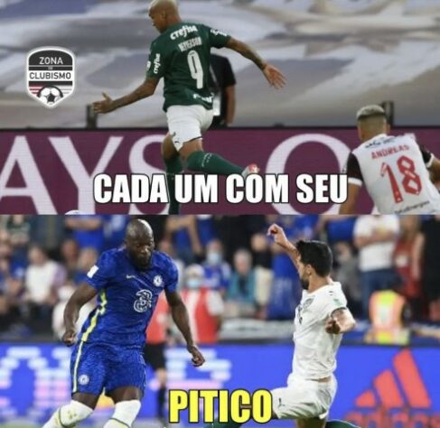 Zagueiro Luan acaba virando meme após pênalti e expulsão na final do Mundial de Clubes.