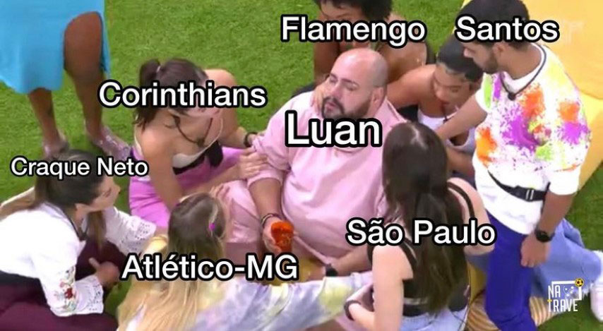 Zagueiro Luan acaba virando meme após pênalti e expulsão na final do Mundial de Clubes.