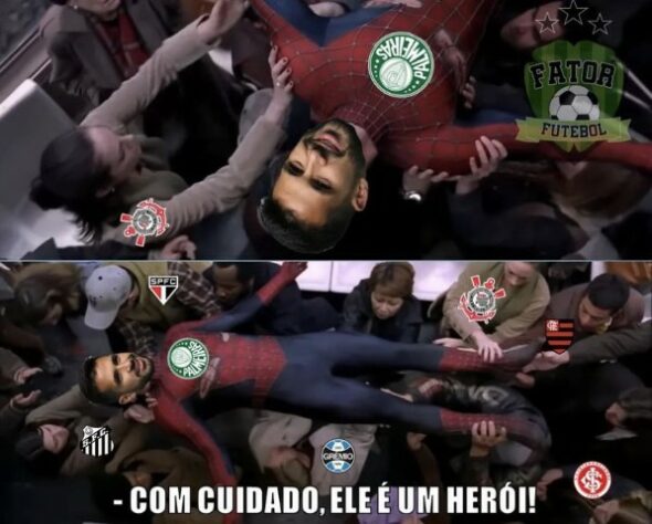 Zagueiro Luan acaba virando meme após pênalti e expulsão na final do Mundial de Clubes.