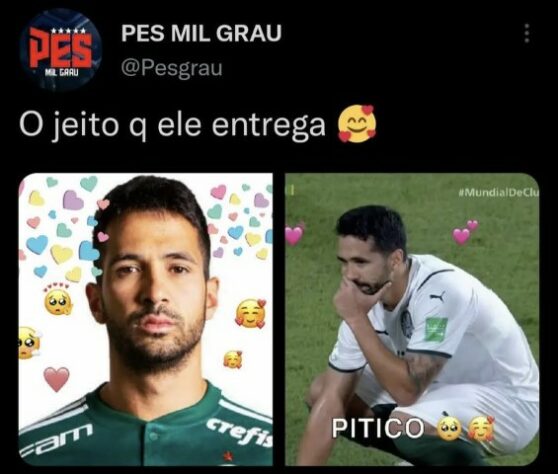 Zagueiro Luan acaba virando meme após pênalti e expulsão na final do Mundial de Clubes.