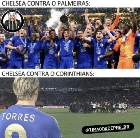 Palmeiras sofre com memes de torcedores do Corinthians após vice no Mundial de Clubes.