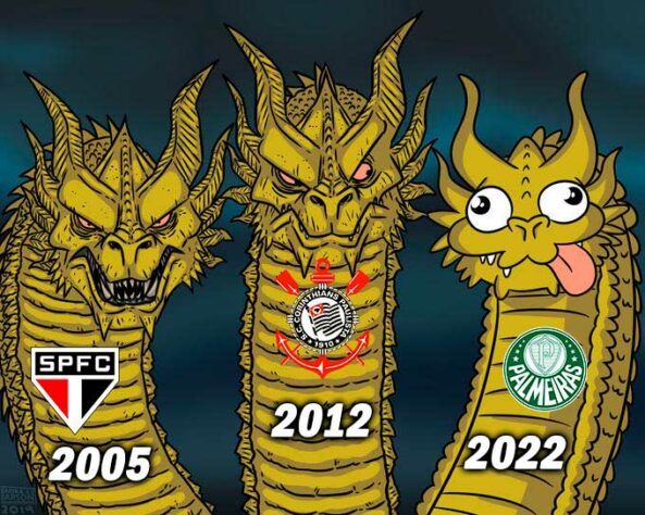 Palmeiras sofre com memes de torcedores do Corinthians após vice no Mundial de Clubes.