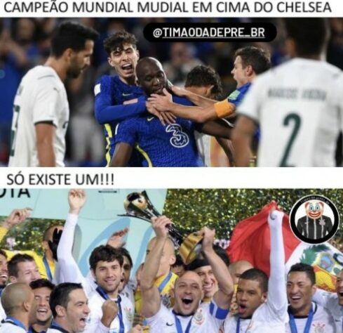 Ídolos do Corinthians zoam Palmeiras após derrota para o Chelsea