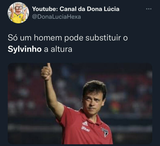 Queda de Sylvinho rendeu memes e fez a alegria dos torcedores do Corinthians nas redes sociais.