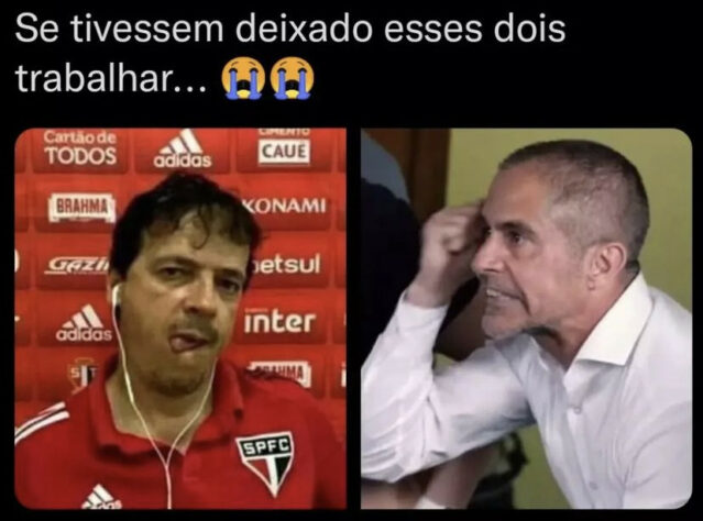 Queda de Sylvinho rendeu memes e fez a alegria dos torcedores do Corinthians nas redes sociais.