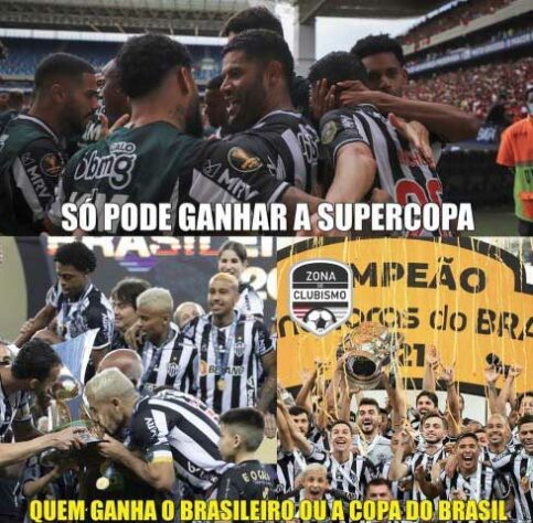 O Atlético-MG foi campeão da Supercopa em cima do Flamengo e a galera não perdoou nos memes!