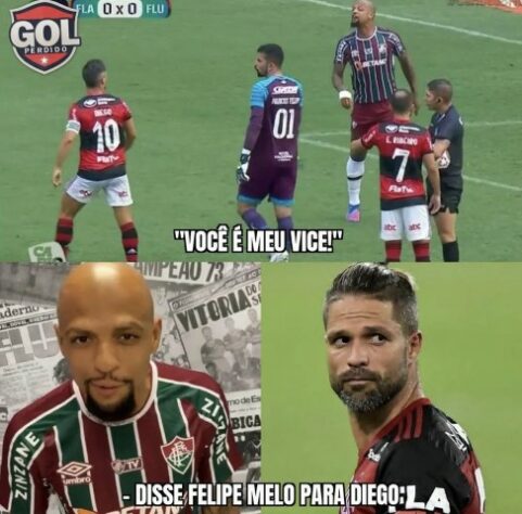 Os melhores memes da vitória do Fluminense sobre o Flamengo pela 4ª rodada do Cariocão 2022.