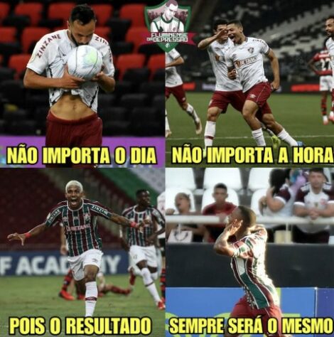 Os melhores memes da vitória do Fluminense sobre o Flamengo pela 4ª rodada do Cariocão 2022.