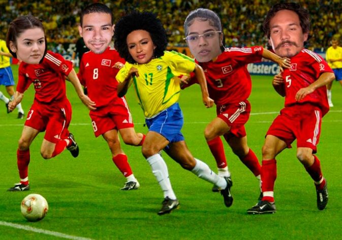 Noite de 'Jogo da Discórdia' no BBB gera memes com futebol; fãs do programa brincam com análise do VAR e expulsão de Maria.