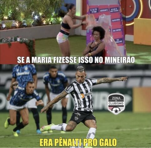 Noite de 'Jogo da Discórdia' no BBB gera memes com futebol; fãs do programa brincam com análise do VAR e expulsão de Maria.