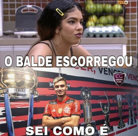 Noite de 'Jogo da Discórdia' no BBB gera memes com futebol; fãs do programa brincam com análise do VAR e expulsão de Maria.