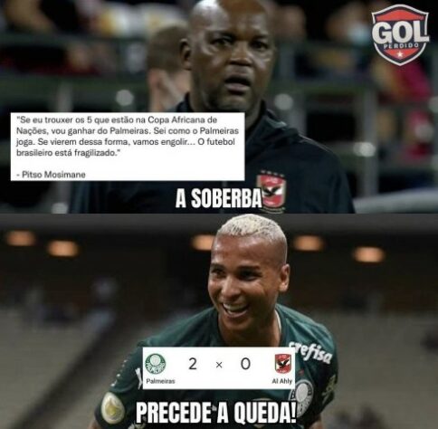 Mundial de Clubes: os melhores memes de Palmeiras 2 x 0 Al Ahly.