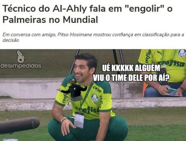 Mundial de Clubes: os melhores memes de Palmeiras 2 x 0 Al Ahly.