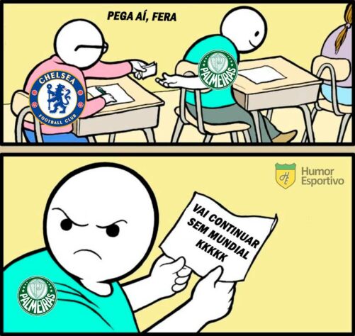 NÃO TEM MUNDIAL: PALMEIRAS vira alvo de MEMES e PIADAS após derrota para o  CHELSEA 