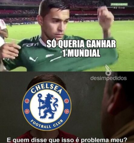 Palmeiras não tem Mundial: torcedores fazem memes após derrota do Verdão para o Chelsea.